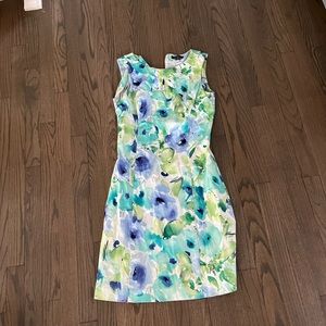 CHAPS SIZE 6 FLOWER DRESS